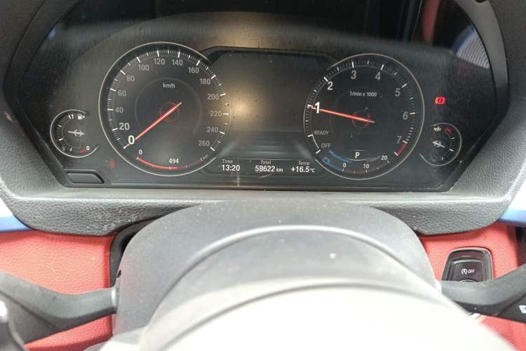 Used BMW 4 Series 2019 425i M Sport Night Edition Odometer Close Up