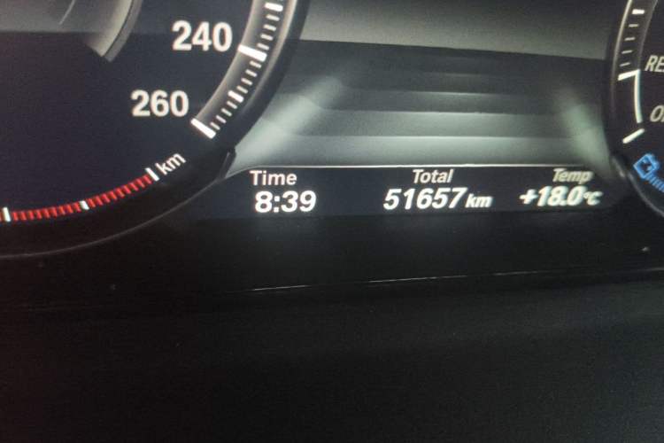 Used BMW 4 Series 2019 425i Gran Coupe M Sport Package Odometer Close Up