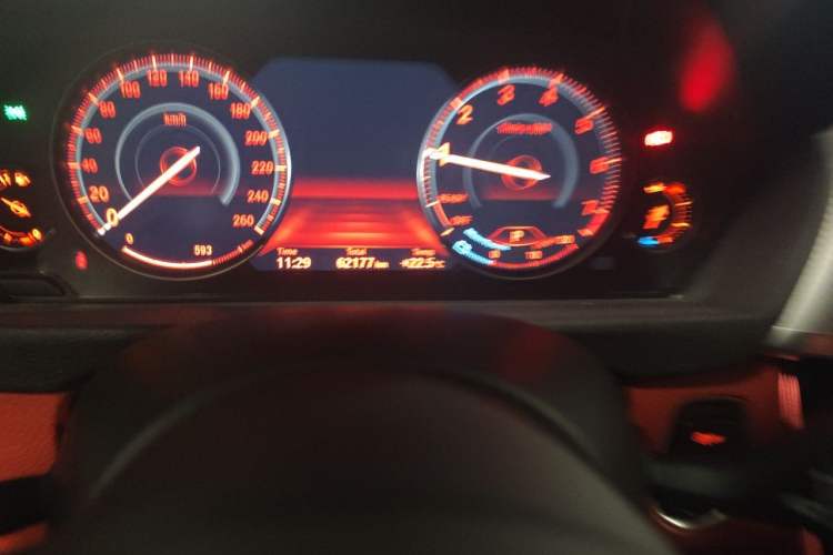 Used BMW 4 Series 2019 425i Gran Coupe M Sport Night Edition Odometer Close Up