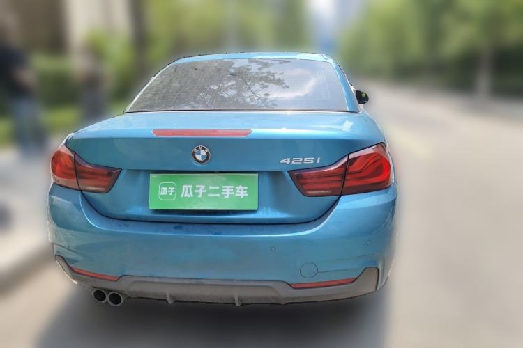 Used BMW 4 Series 2019 425i Convertible M Sport Package Rear