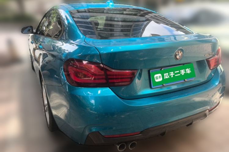 Used BMW 4 Series 2019 425i Gran Coupe M Sport Night Edition Rear Left 45 Deg