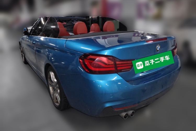 Used BMW 4 Series 2019 425i Convertible M Sport Package Rear Left 45 Deg