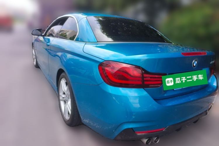 Used BMW 4 Series 2019 425i Convertible M Sport Package Rear Left 45 Deg