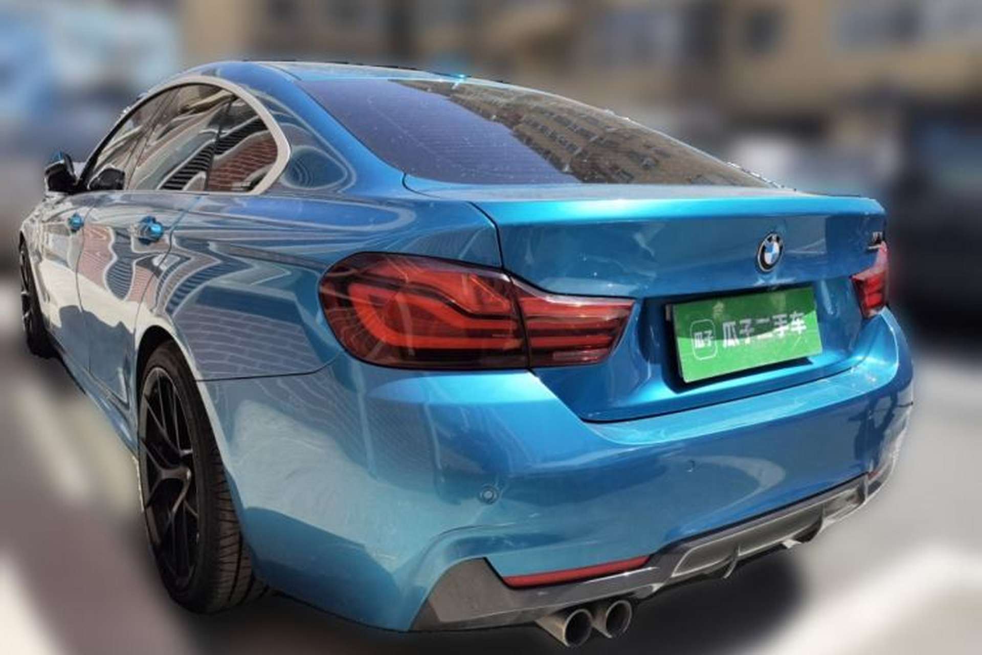 Used BMW 4 Series 2019 425i Gran Coupe M Sport Package Rear Left 45 Deg