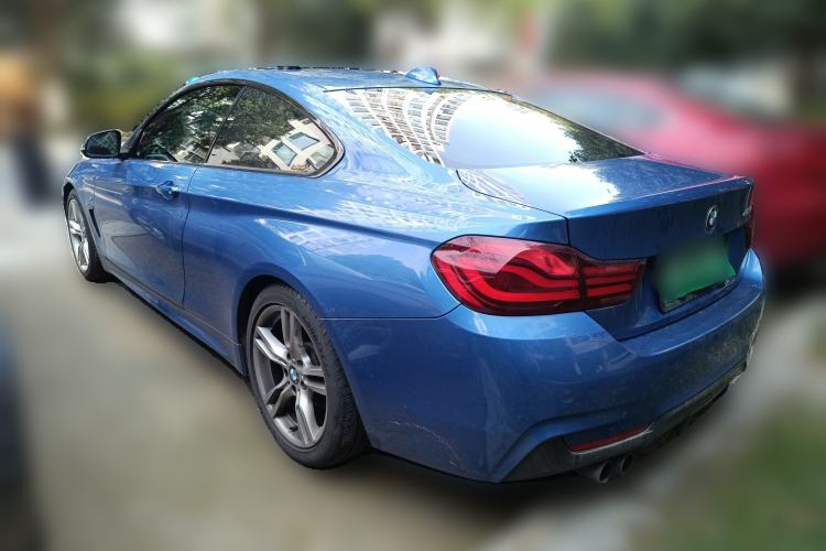 Used BMW 4 Series 2019 425i M Sport Night Edition Rear Left 45 Deg