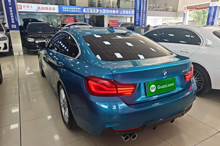Used BMW 4 Series 2019 425i Gran Coupe M Sport Package Rear Left 45 Deg