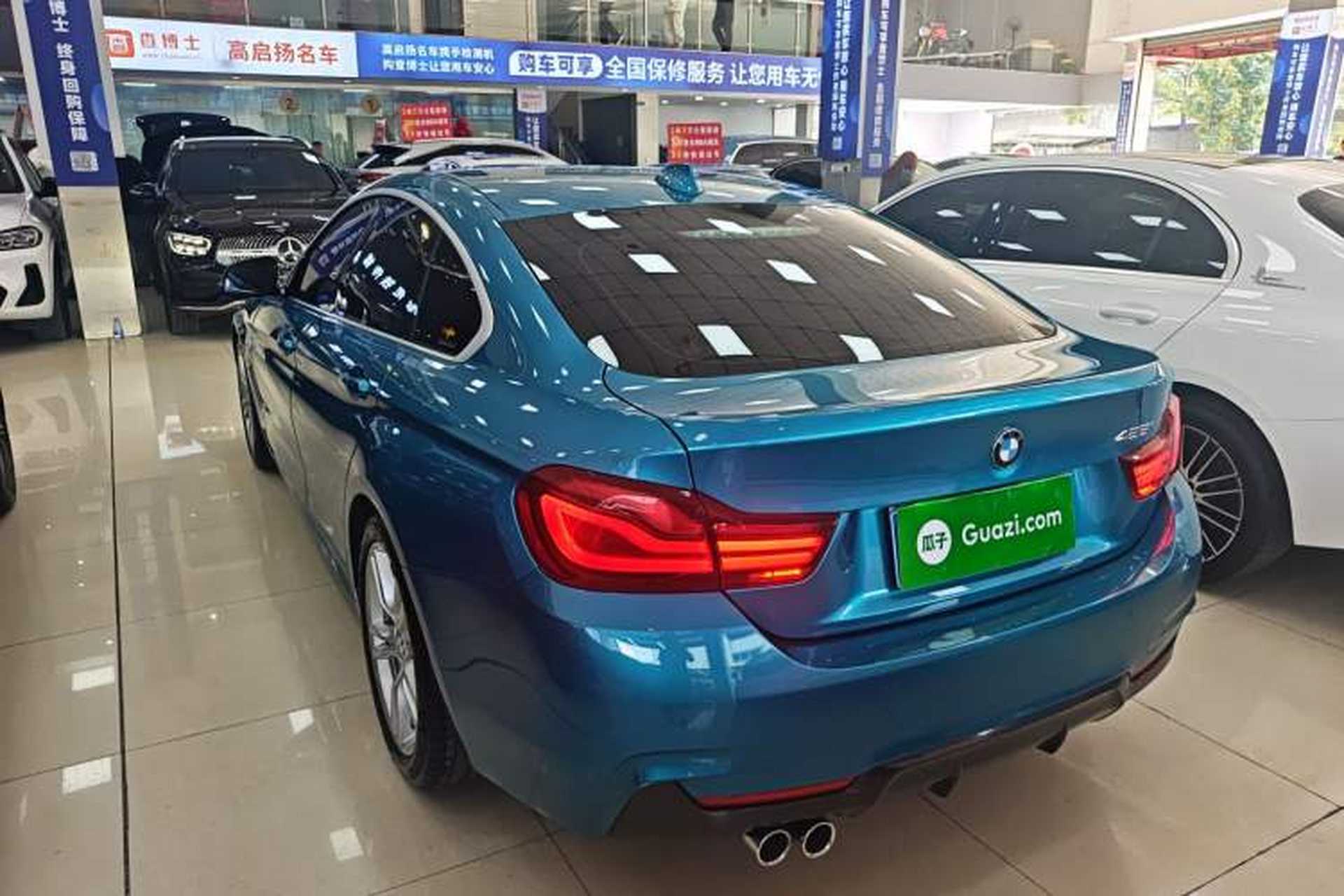 Used BMW 4 Series 2019 425i Gran Coupe M Sport Package Rear Left 45 Deg