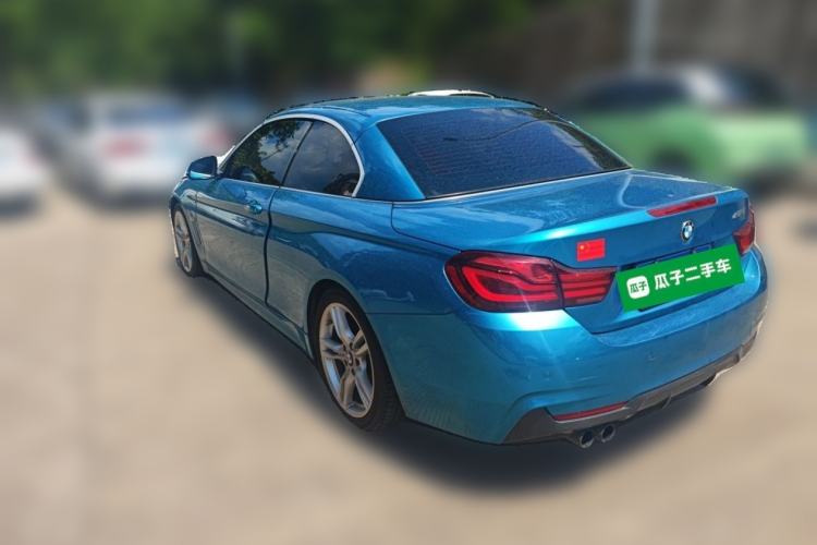 Used BMW 4 Series 2019 425i Convertible M Sport Package Rear Left 45 Deg