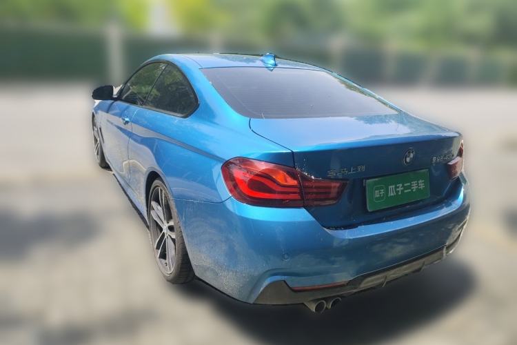 Used BMW 4 Series 2019 430i M Sport Night Edition Rear Left 45 Deg