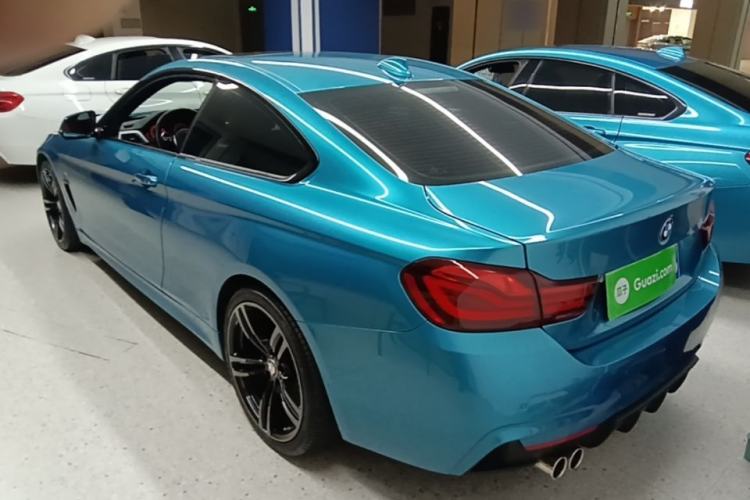 Used BMW 4 Series 2019 425i M Sport Night Edition Rear Left 45 Deg