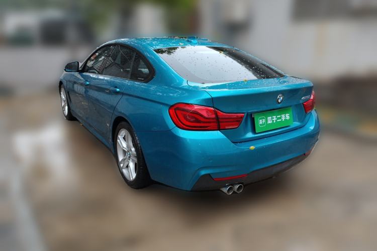 Used BMW 4 Series 2019 425i Gran Coupe M Sport Night Edition Rear Left 45 Deg