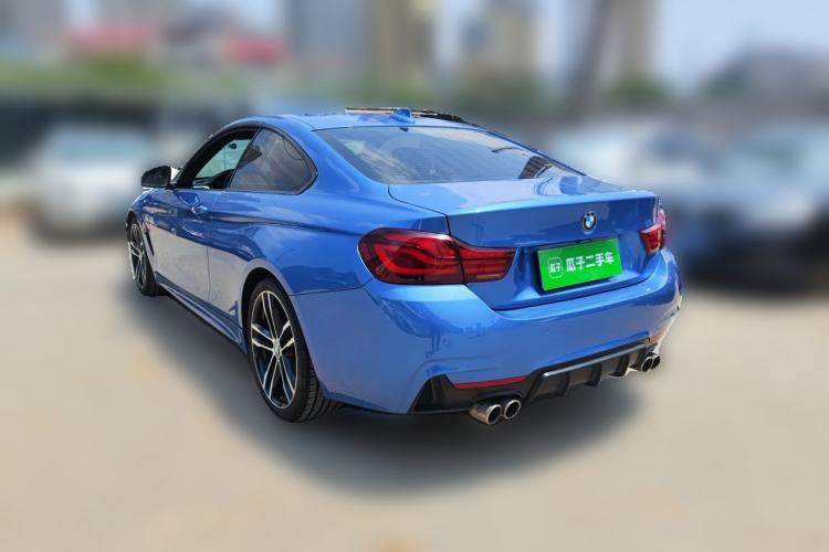 Used BMW 4 Series 2019 430i M Sport Night Edition Rear Left 45 Deg