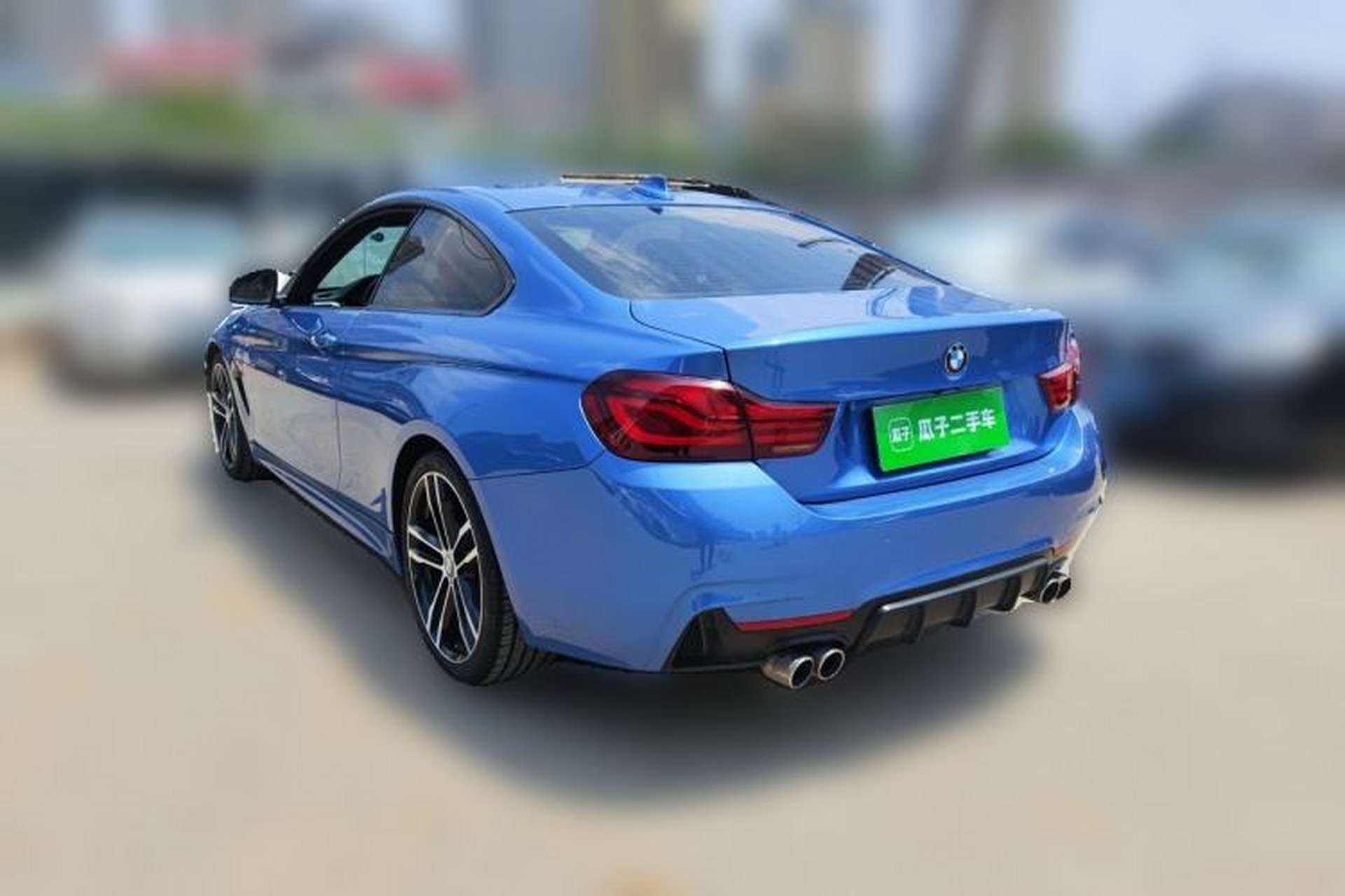 Used BMW 4 Series 2019 430i M Sport Night Edition Rear Left 45 Deg