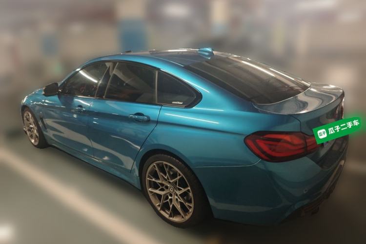 Used BMW 4 Series 2019 425i Gran Coupe M Sport Night Edition Rear Left 45 Deg