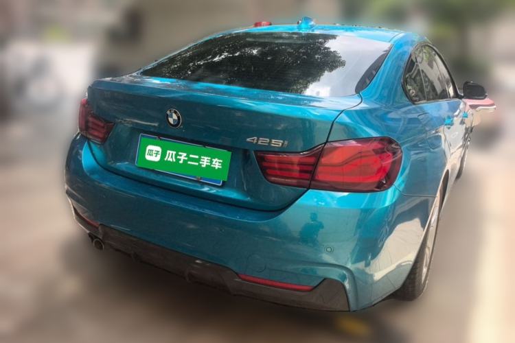 Used BMW 4 Series 2019 425i Gran Coupe M Sport Night Edition Rear Right 45 Deg