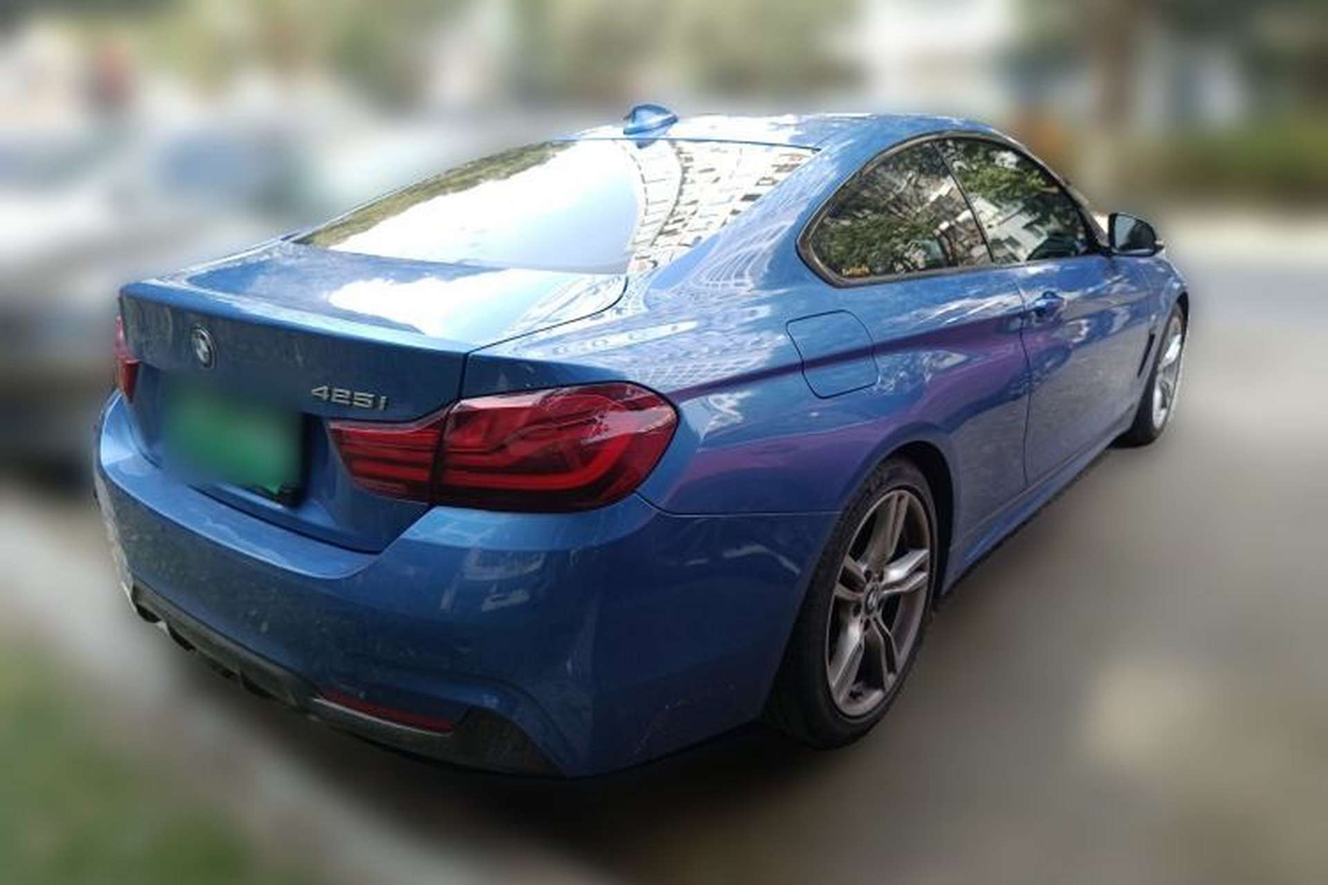 Used BMW 4 Series 2019 425i M Sport Night Edition Rear Right 45 Deg