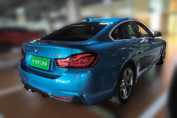 Used BMW 4 Series 2019 425i Gran Coupe M Sport Package Rear Right 45 Deg