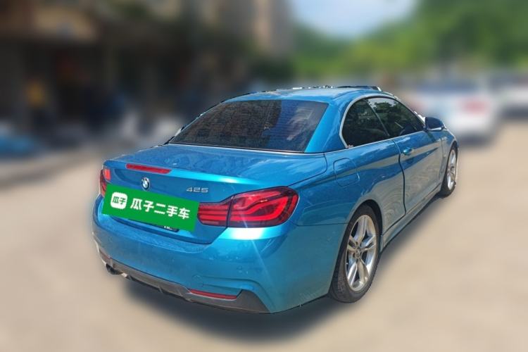 Used BMW 4 Series 2019 425i Convertible M Sport Package Rear Right 45 Deg