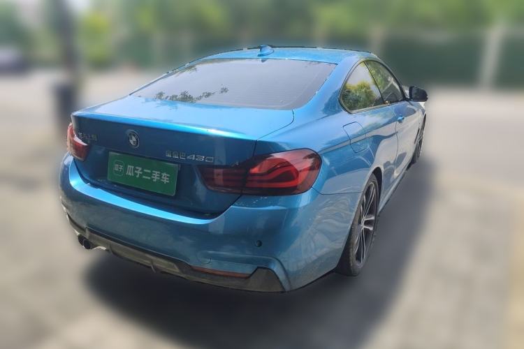 Used BMW 4 Series 2019 430i M Sport Night Edition Rear Right 45 Deg