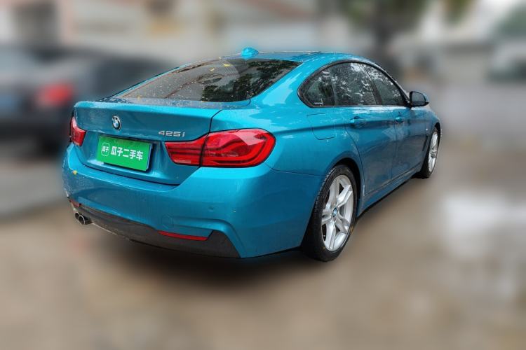 Used BMW 4 Series 2019 425i Gran Coupe M Sport Night Edition Rear Right 45 Deg