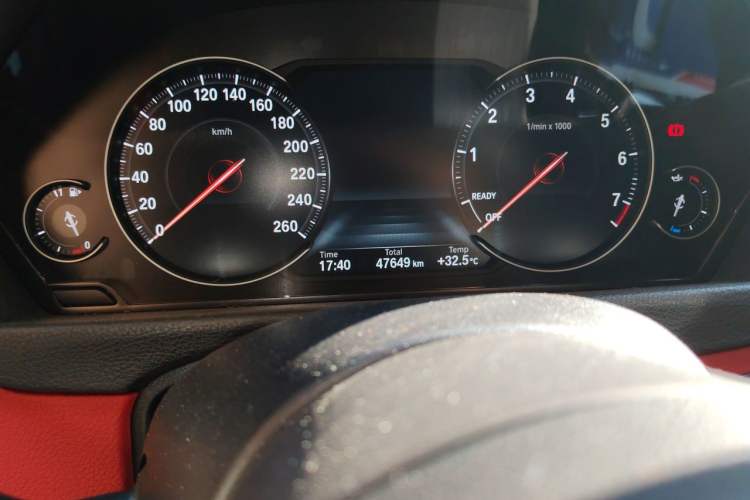 Used BMW 4 Series 2019 430i Gran Coupe M Sport Night Edition Odometer Close Up