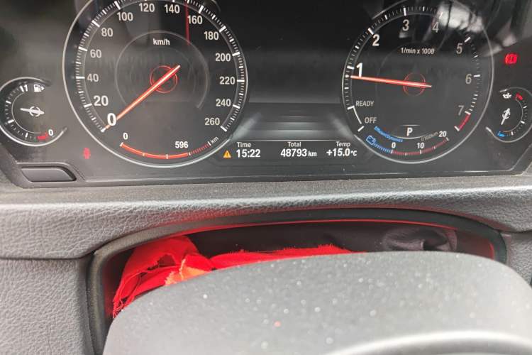 Used BMW 4 Series 2019 425i Gran Coupe M Sport Package Odometer Close Up