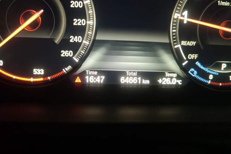 Used BMW 4 Series 2019 425i M Sport Night Edition Odometer Close Up