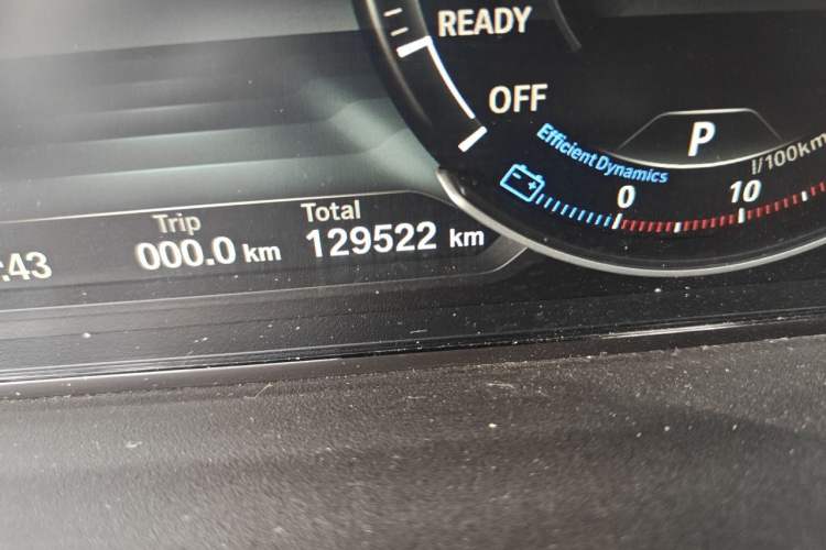 Used BMW 4 Series 2019 425i Gran Coupe M Sport Package Odometer Close Up