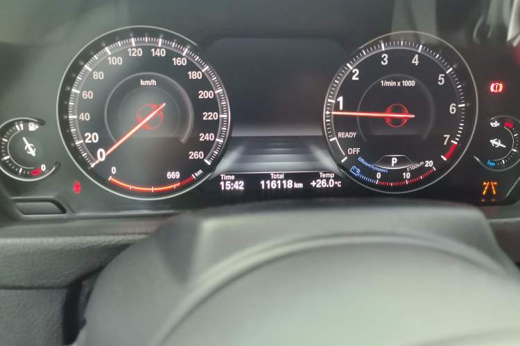 Used BMW 4 Series 2019 425i Convertible M Sport Night Edition Odometer Close Up