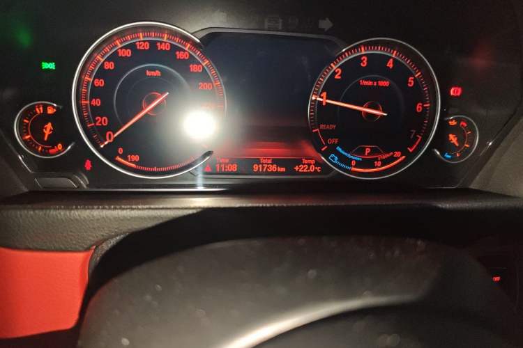 Used BMW 4 Series 2019 425i Gran Coupe M Sport Night Edition Odometer Close Up