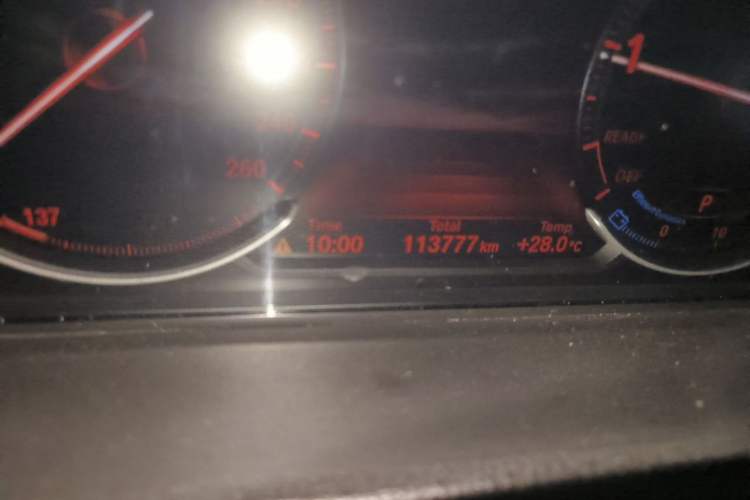 Used BMW 4 Series 2019 430i M Sport Night Edition Odometer Close Up