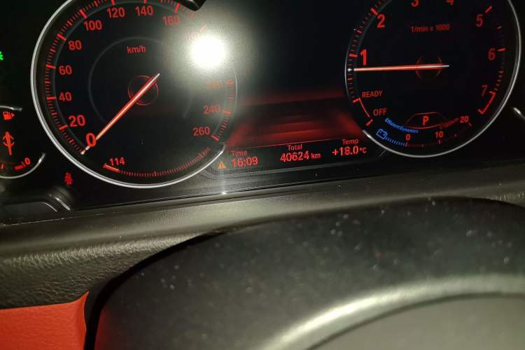 Used BMW 4 Series 2019 430i M Sport Night Edition Odometer Close Up