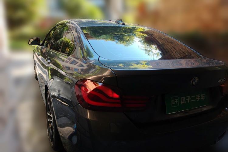 Used BMW 4 Series 2019 430i Gran Coupe M Sport Night Edition Rear Left 45 Deg