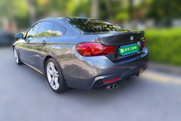 Used BMW 4 Series 2019 425i Gran Coupe M Sport Night Edition Rear Left 45 Deg