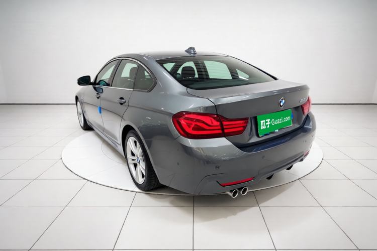 Used BMW 4 Series 2019 425i Gran Coupe M Sport Night Edition Rear Left 45 Deg