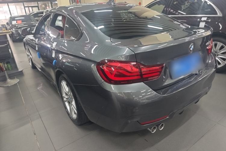 Used BMW 4 Series 2019 425i Gran Coupe M Sport Night Edition Rear Left 45 Deg