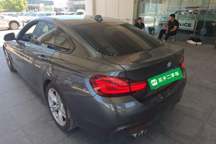 Used BMW 4 Series 2019 425i Gran Coupe M Sport Night Edition Rear Left 45 Deg