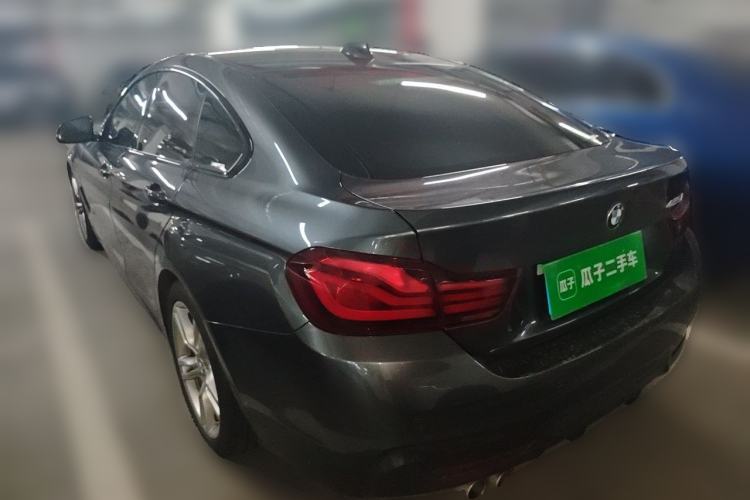 Used BMW 4 Series 2019 425i Gran Coupe M Sport Night Edition Rear Left 45 Deg