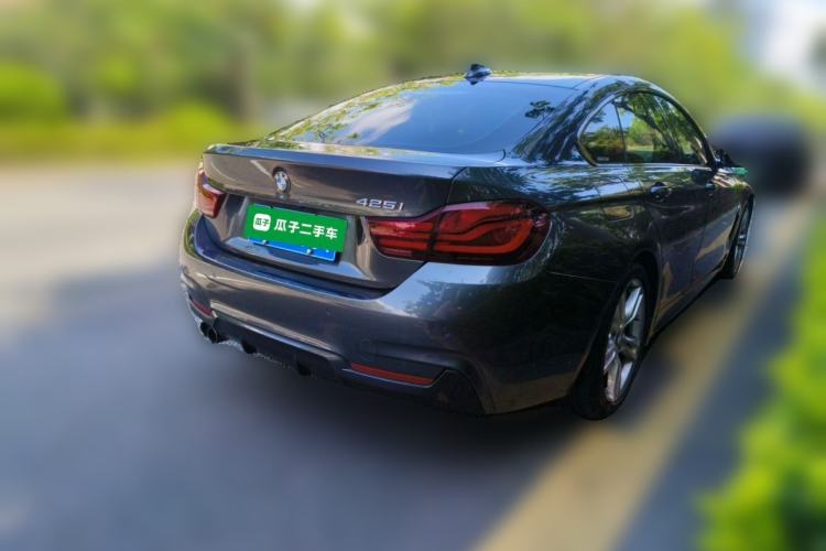 Used BMW 4 Series 2019 425i Gran Coupe M Sport Night Edition Rear Right 45 Deg