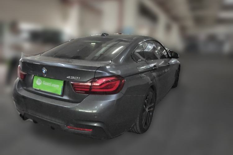 Used BMW 4 Series 2019 430i Gran Coupe M Sport Night Edition Rear Right 45 Deg