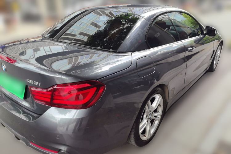 Used BMW 4 Series 2019 425i Convertible M Sport Night Edition Rear Right 45 Deg