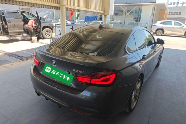 Used BMW 4 Series 2019 425i Gran Coupe M Sport Night Edition Rear Right 45 Deg