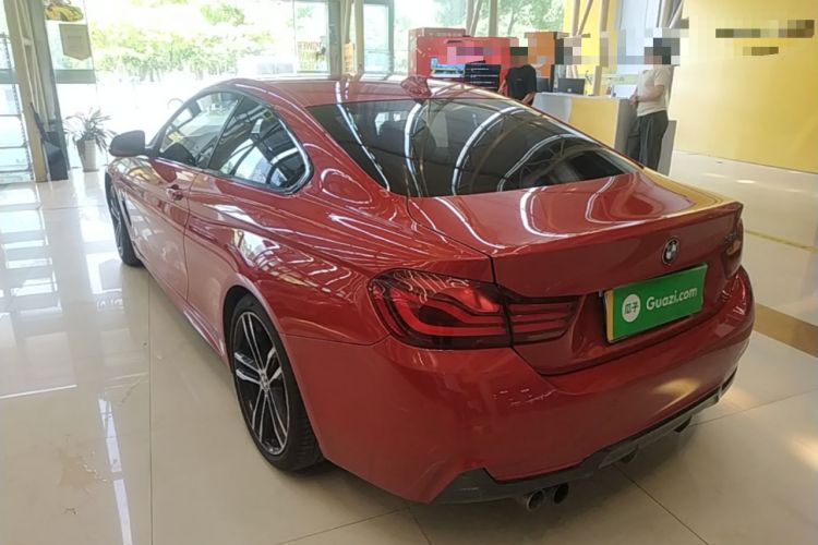 Used BMW 4 Series 2019 430i M Sport Night Edition Rear Left 45 Deg
