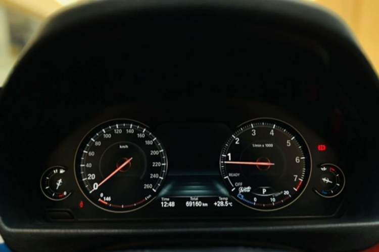 Used BMW 4 Series 2019 430i M Sport Night Edition Odometer Close Up