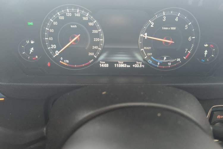 Used BMW 4 Series 2019 425i Gran Coupe M Sport Package Odometer Close Up
