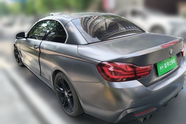 Used BMW 4 Series 2019 425i Convertible M Sport Package Rear Left 45 Deg