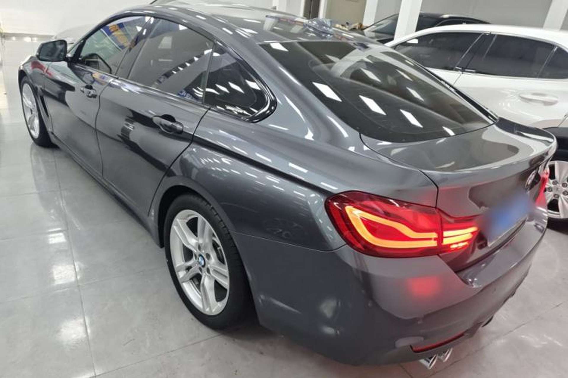 Used BMW 4 Series 2019 425i Gran Coupe M Sport Night Edition Rear Left 45 Deg