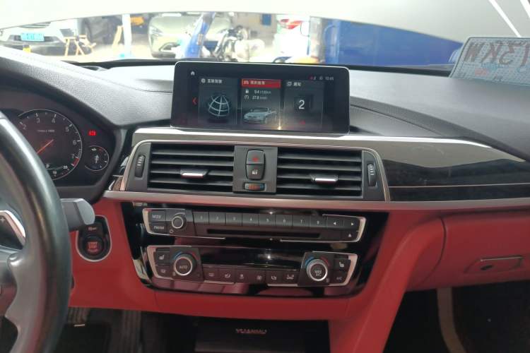 Used BMW 4 Series 2019 430i Convertible M Sport Night Edition Audio And AC Panel