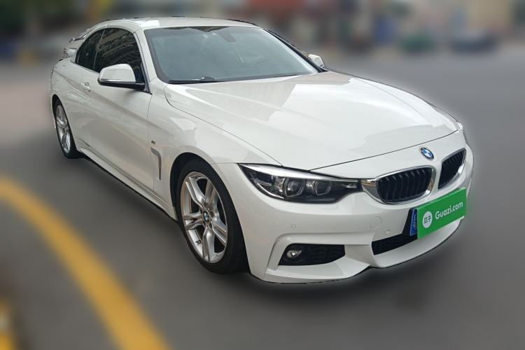Used BMW 4 Series 2019 425i Convertible M Sport Package Front Right 45 Deg
