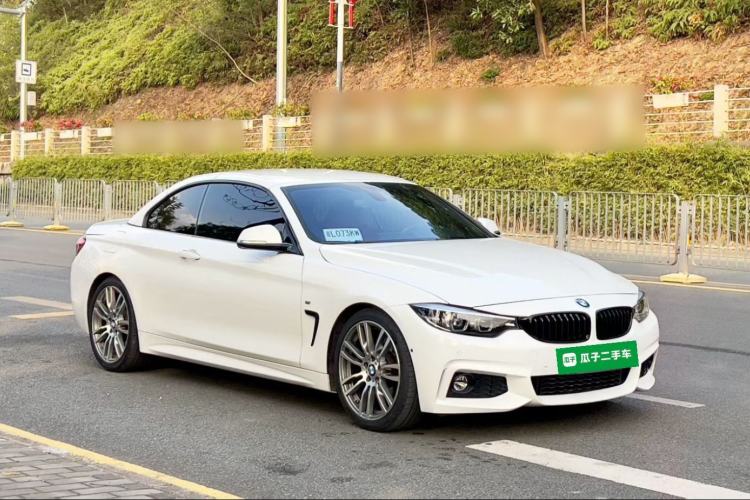 Used BMW 4 Series 2019 430i Convertible M Sport Night Edition Front Right 45 Deg